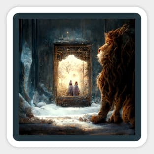 The Lion, the Witch and the Wardrobe Sticker